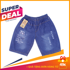 Quần lửng Jean bé trai Size cực đại chất vải mềm mại – Mẫu ngẫu nhiên size 36-44kg