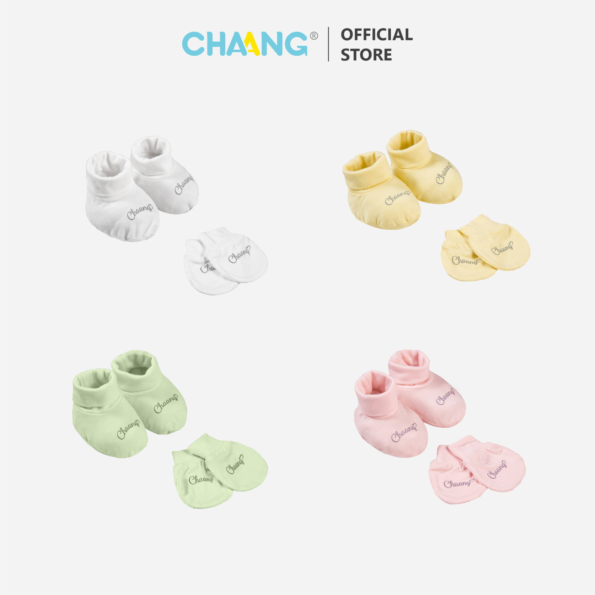 [CHAANG] Set bao tay bao chân cho bé sơ sinh Spring CHAANG