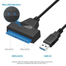 Bộ Cáp Kết Nối Chân USB 3.0 Qua SATA 2.5″ Cho Ổ SSD Và Ổ CỨNG HDD