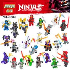 Đồ Chơi Lăp Ráp Lego Set 12 Minifiures Nhân Vật Ninja Go