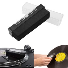 Bộ dụng cụ làm sạch bụi bẩn đĩa than phono vinyl chống tĩnh điện , có kèm cây cọ đầu kim và chổi quét máng, Binvu AUDIOF