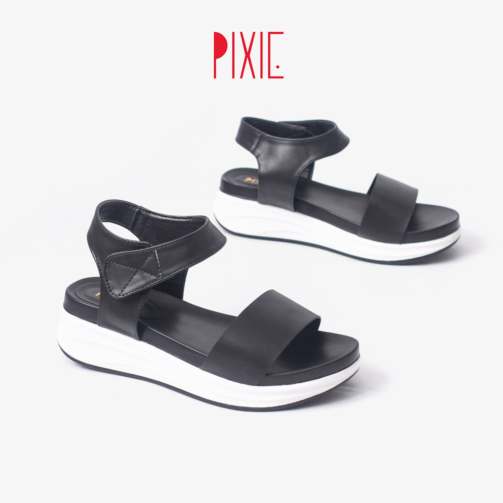 Giày Sandal Đế Xuồng 3cm Pixie 4162