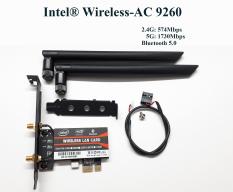 Card WiFi cho Máy bàn – PC chipset Intel 9260ac chuẩn AC có Blueooth