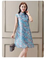 ĐẦM BẦU CỔ TÀU HỌA TIẾT CÁ