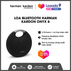 [TRẢ GÓP 0% – HÀNG CHÍNH HÃNG] Loa Bluetooth Harman Kardon Onyx 6 l Công suất 50W l 2 Driver kèm củ loa toàn dải l Thời gian nghe nhạc lên đến 8h
