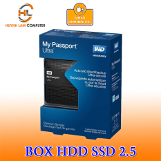 Box HDD 2.5 USB 3.0 WD gắn mọi ổ cứng hỗ trợ lên đến 2TB