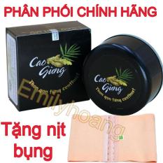 Kem tan mỡ Cao Gừng Cát Tường giúp tan mỡ bụng bắp tay đùi… Tặng kèm gen nịt bụng – 200 gram