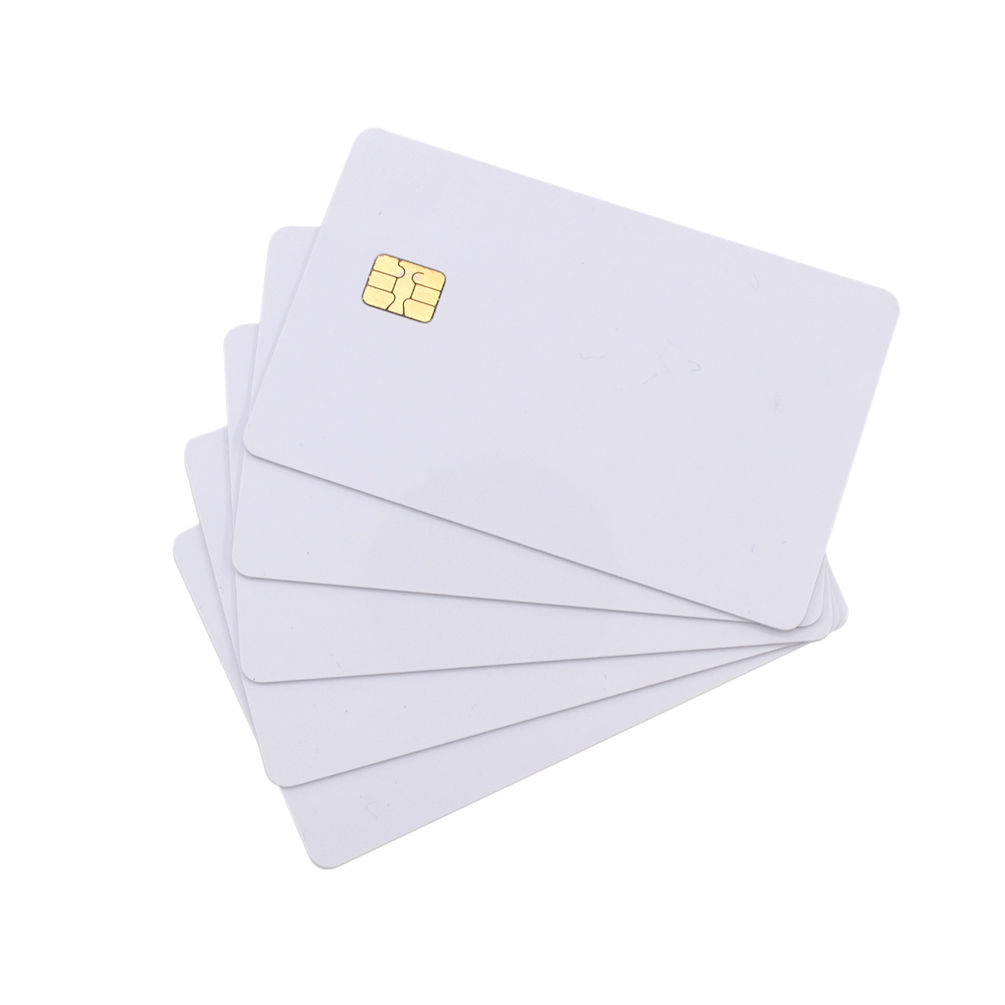 50 sản phẩm thẻ IC tiếp xúc bán sỉ thẻ IC thông minh iso7816 RFID Contact thẻ IC trắng SLE...