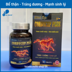 Tinh Chất Hàu Biển – Tảo Biển Đỏ Cordycep Plus bổ thận, tráng dương, tăng cường sinh lý nam – Hộp 30 viên
