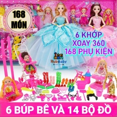Búp bê Barbie đồ chơi, bộ đồ chơi búp bê nhiều chi tiết, búp bê cho bé gái, búp bê đồ chơi trẻ em