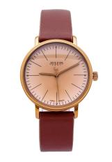 Sale Off đồng hồ nữ Julius Hàn Quốc JA-814 cổ điển dây da (Nâu)