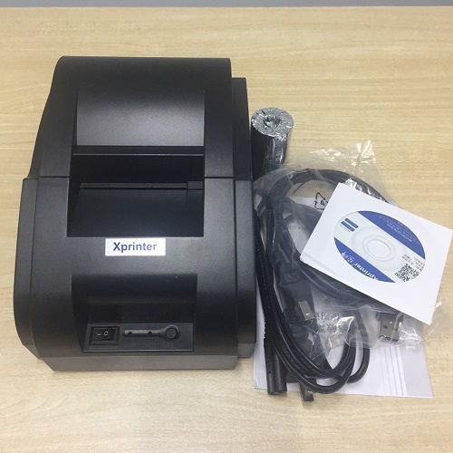 Máy in hóa đơn bluetooth Xprinter in bill thẻ nạp điện thoại từ ứng dụng