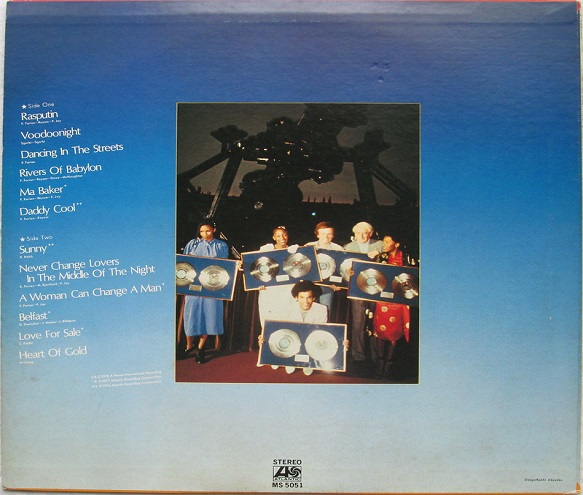 [MDCD] Đĩa CD BONEY M 1979