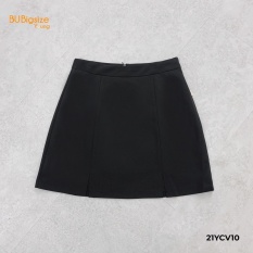 Chân váy chữ a ngắn xẻ 2 bên BIGSIZE (55kg đến 95kg) – YCV10 – [BU Bigsize Young]