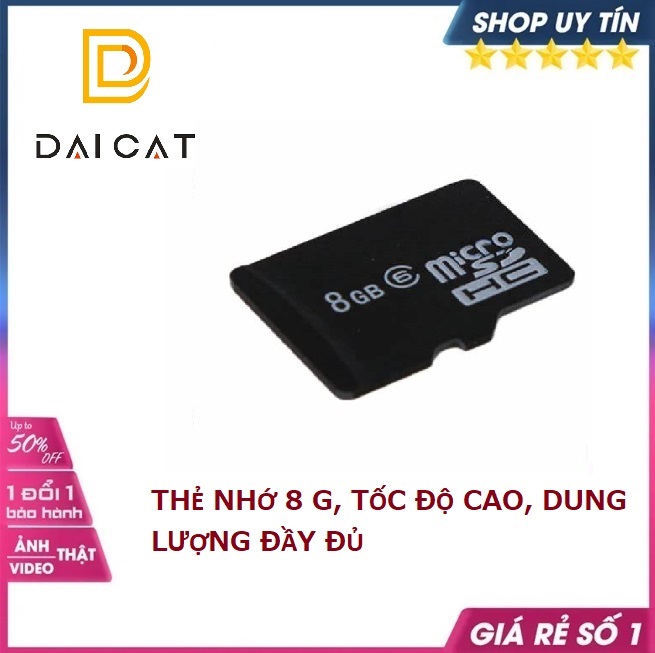 Thẻ nhớ micro SD 8GB thẻ nhớ siêu bền tốc độ cao 8 GB 8 gigabyte thẻ nhớ lưu trữ...