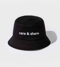 COOLMATE Mũ Bucket Hat thêu Care & Share Typo