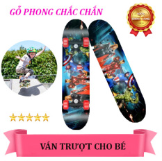 Ván trượt trẻ em 4 bánh gỗ phong, Nên Mua ván trượt nào cho con – Được Làm Từ Gỗ Phong 8 Lớp Độ Bền Cao, Bánh Nhựa PU Chịu Lực Chống Bào Mòn, Bám Mặt Đường Cao, Hình Siêu Anh Hùng – ?Trượt Ván, Ván Trượt 4 Bánh Cao Cấp