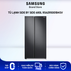 [TRẢ GÓP 0%] Tủ lạnh Samsung Side by Side 680L (RS62R5001B4SV)