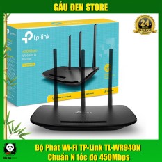 [Nhập ELMAR31 giảm 10% tối đa 200k đơn từ 99k]Bộ phát wi-fi Tp-Link Tl-Wr940n chuẩn n tốc độ 450mbps sản phẩm đa dạng chất lượng đảm bảo cam kết hàng giống hình inbox shop để được tư vấn thêm