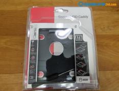 Caddy bay 12.7mm (dày) khay lắp thêm ổ cứng thứ 2 cho laptop – Chất liệu nhôm nguyên khối bảo hành 3 năm