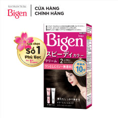 Thuốc nhuộm tóc phủ bạc dạng kem Bigen Speedy Color Cream 80ml