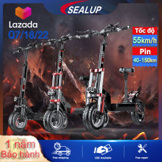 『Ưu đãi trong thời gian có hạn』SEALUP E-SCOOTER Q7/Q18/Q22 xe điện Mẫu xe địa hình Tốc độ tối đa 55km / h Tải trọng tối đa 200kg Cấp chống nước ip54 xe điện gấp gọn