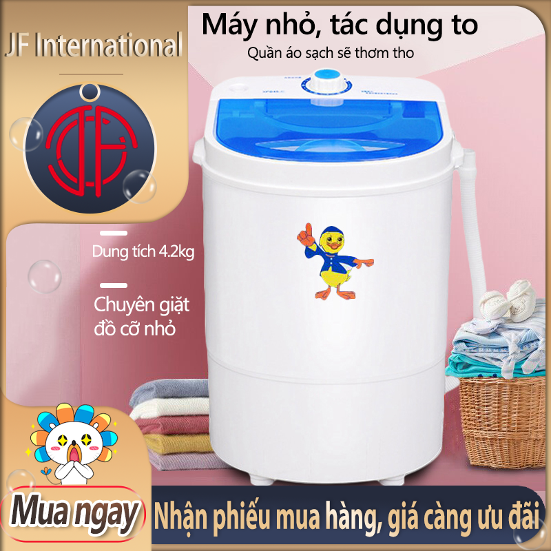 [HCM]Máy giặt mini cao cấp Máy giặt vắt quần áo gia dụng mini Giá rẻ đặc biệt phù hợp dành cho học sinh sinh viên