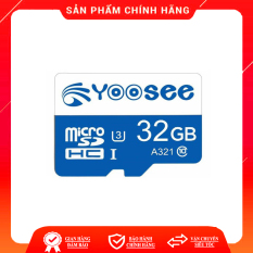 [Nhập ELJAN11 giảm 10%, tối đa 200k, đơn từ 99k]Thẻ nhớ microSDHC Yoosee 32gb U3 tốc độ cao chuyên dụng cho camera điện thoại – Thẻ nhớ A21 32G