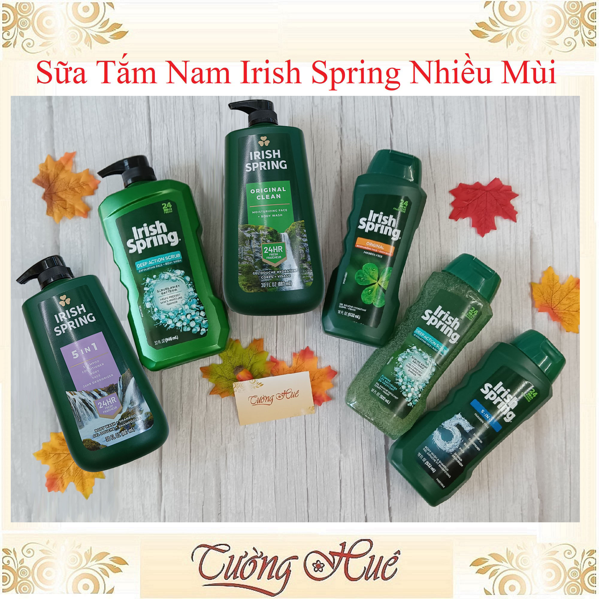 Sữa Tắm Nam Irish Spring Body Wash ( Có Lựa Chọn )