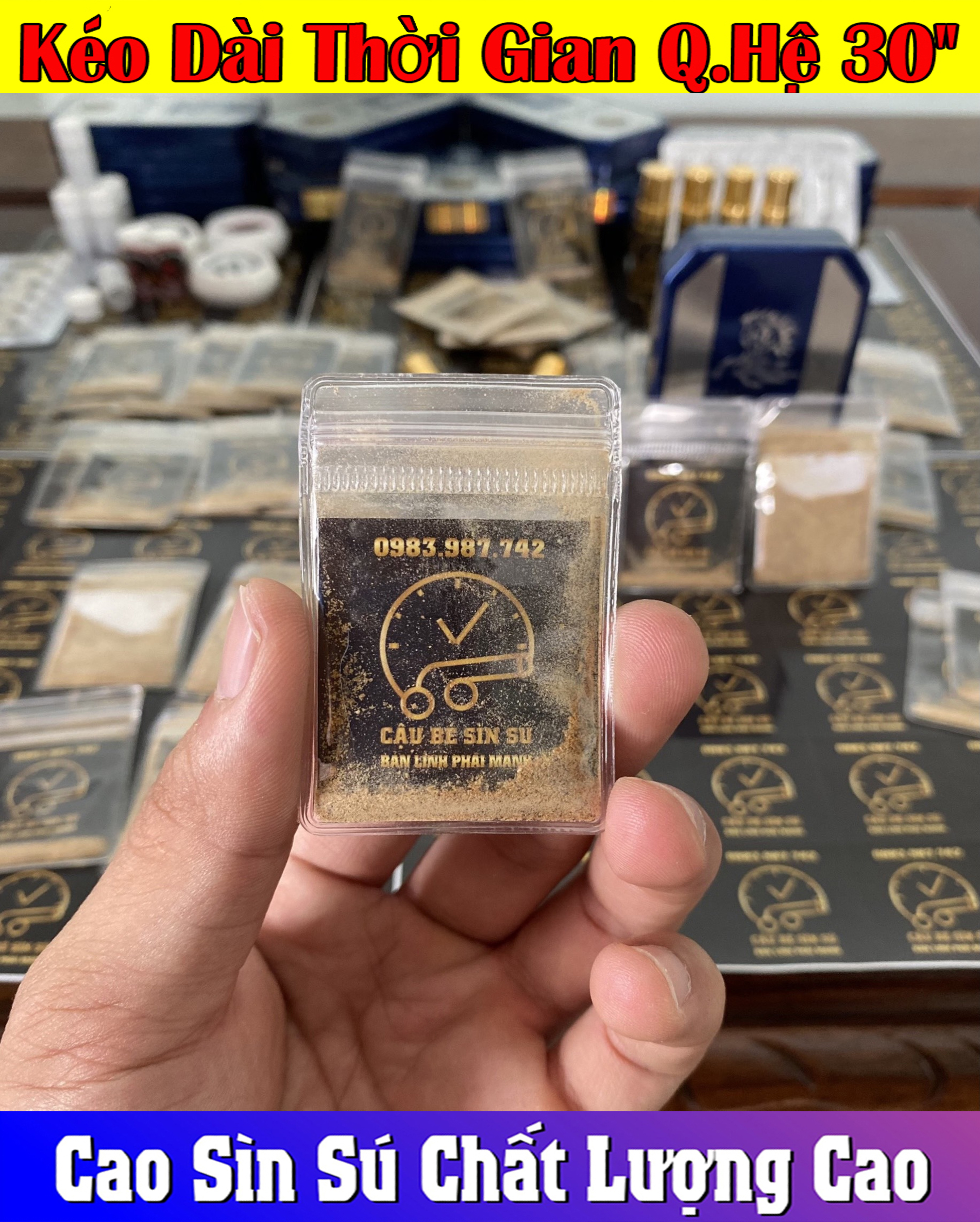 Sìn Bột Thượng Hạng Gói 0.5 - 3 Gram Sử Dụng 15- 69 Lần Bột Sìn Mịn Xịn Không Tạp...