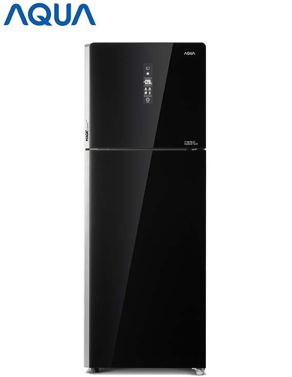 Tủ lạnh Aqua Inverter 312 lít AQR-T359MA(GB), công nghệ Inverter, công nghệ khử mùi diệt khuẩn Deo-fresh, Kích thước 600...