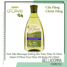 Tinh dầu massage dưỡng ẩm toàn thân từ ô liu Dalan D’Olive Olive oil Body Oil 250ml
