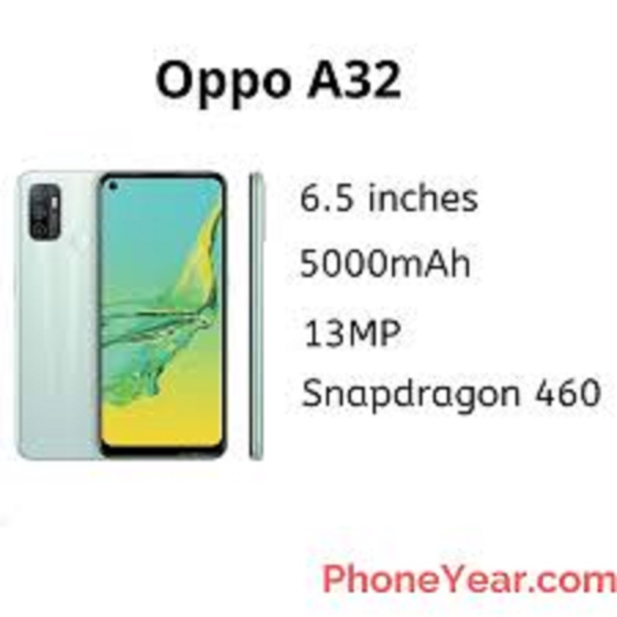 điện thoại Chính Hãng Oppo A32 2021 2sim ram 8G Bộ nhớ 128G, màn hình 6.5inch, Pin 5000mah , Camera 48mp siêu nét