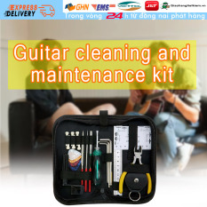 【Trong 24h gửi hàng】Bộ dụng cụ sửa chữa guitar đàn ghi ta chuyên dụng kèm pick guitar thước đo cờ lê lục giác kìm chốt đàn guitar