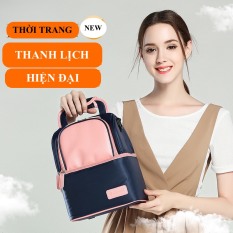 Balo bỉm sữa giữ nhiệt cao cấp VCOOL