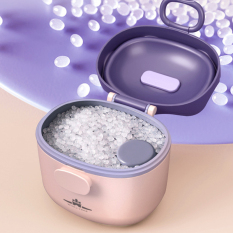 Baby-bala Mall Hộp Sữa Bột Hình Vương Miện Cho Bé Hộp Đựng Sữa Bột Dung Tích Lớn Tiện Dụng Hộp Đựng Thực Phẩm