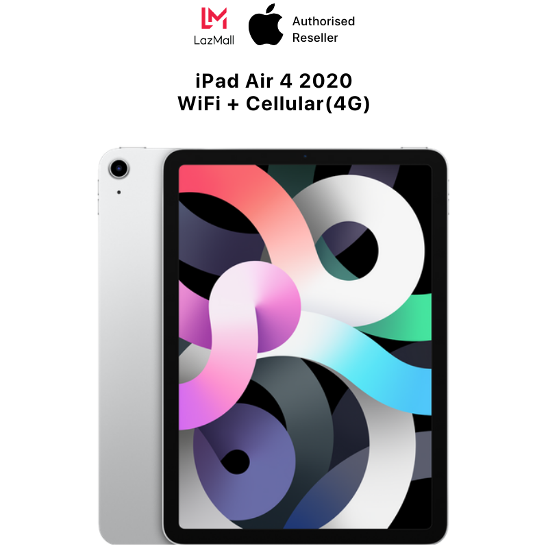 iPad Air 4 2020 10.9-inch WiFi + Cellular(4G) – Hàng Chính Hãng