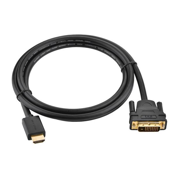 Cáp chuyển đổi HDMI sang DVI 24+1 Ugreen 10135 (dài 2M)