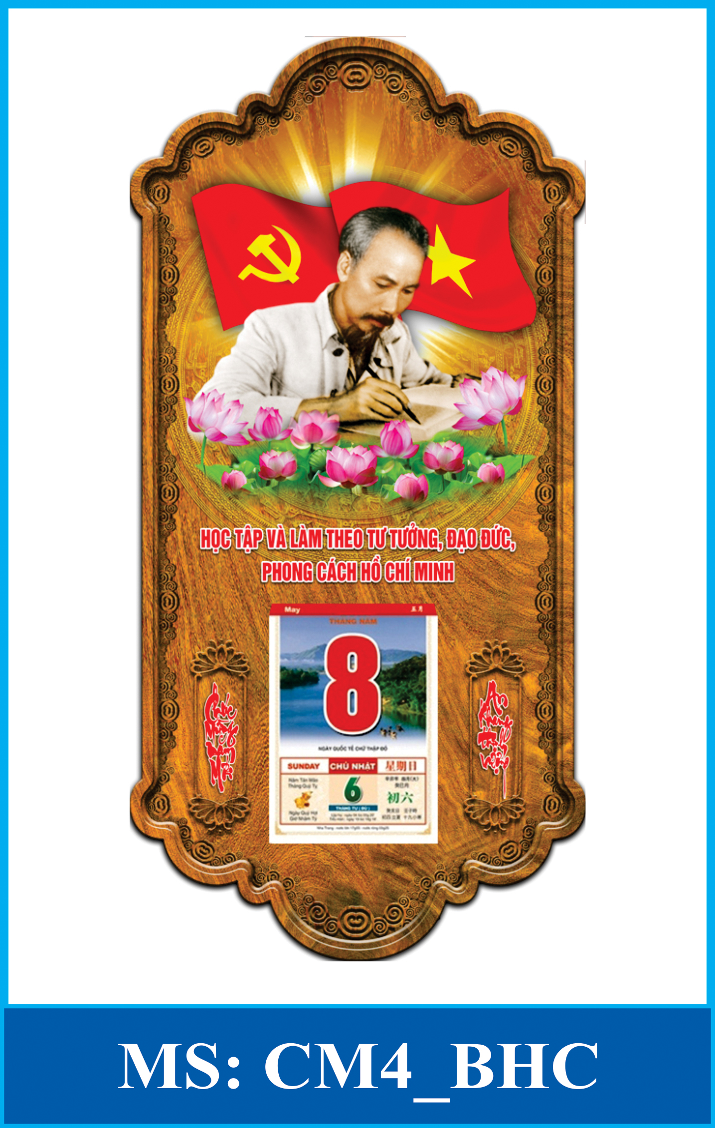 Bloc lịch Tân Sửu 2021, Sang Trọng - Phong Thủy - Tài Lộc - Tôn Giáo