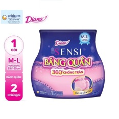Băng đêm dạng quần Diana Size M-L 2 chiếc/gói