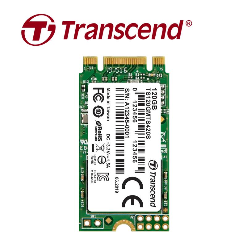 Ổ cứng SSD Transcend M.2 2242 SATA III 120GB MTS420S 3D-NAND - Hàng Chính Hãng