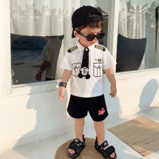 Bộ đồ cảnh sát cho bé trai siêu hót từ 8-18kg