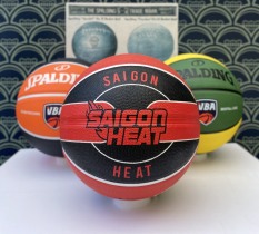 Bóng rổ Spalding SAIGON HEAT VBA (2021) size7 Giải bóng rổ các câu lạc bộ chuyên nghiệp Việt Nam