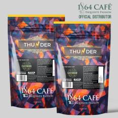 908g Cà Phê Bột Catimor Tinh Khiết Pha Phin Gu Việt (454g x 02 bao) – 1864 CAFÉ®