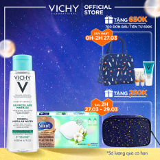 Bộ nước tẩy trang dành cho da dầu Vichy Mineral Micellar Water Oily Skin 200ml