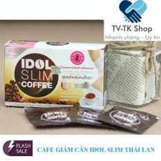 Cafe Giảm Cân Idol Slim Coffee 15g x 10 gói – Nhập Khẩu Thái Lan
