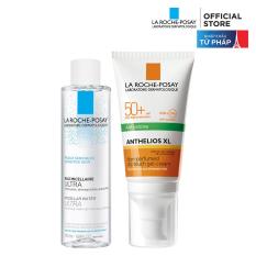 Bộ chống nắng kiểm soát dầu La Roche-Posay Anthelios XL Dry Touch 50ml & Nước tẩy trang 50ml
