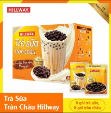 (Freeship 20k cho đơn hàng từ 49K). Trà sữa trân châu Hillway hộp 5 cặp/260g
