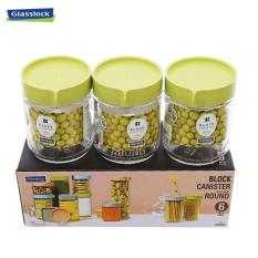 Bộ 3 hũ gia vị thủy tinh chịu lựcGlasslock IG784 400ml