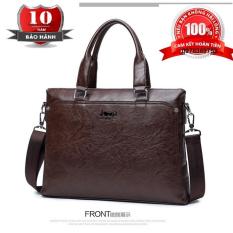 Cặp Xách Da Nam Doanh Nhân cao cấp_BH 10 năm